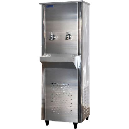 Picture of Super General 2 Tap 20 Gallons Water Cooler, Stainless Steel, SGAA26T2