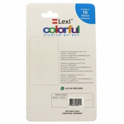 Picture of Lexi Colorful Gel Pen 4Pc Assorted Color