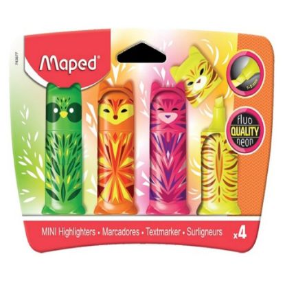 Picture of Maped Mini Highlighter 4 Color MD74377