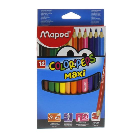 Picture of Maped Jumbo Color Pencil 834010 12Pc