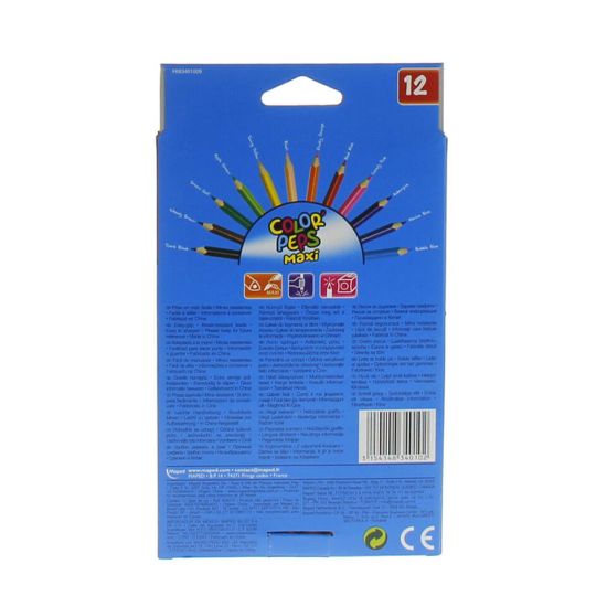 Picture of Maped Jumbo Color Pencil 834010 12Pc