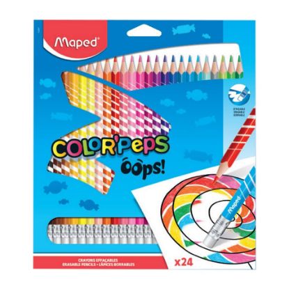 Picture of Maped Color Pencil Erasable 24's 83282