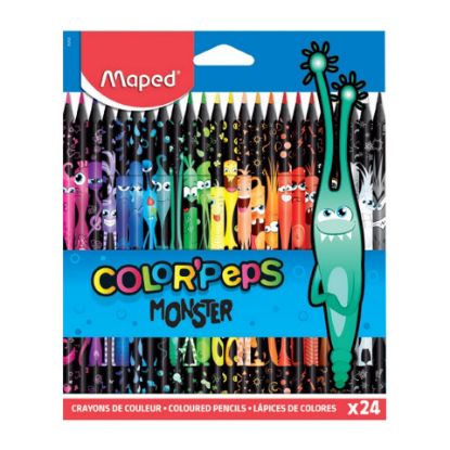 Picture of Maped Color Pencil Black Monster 24's