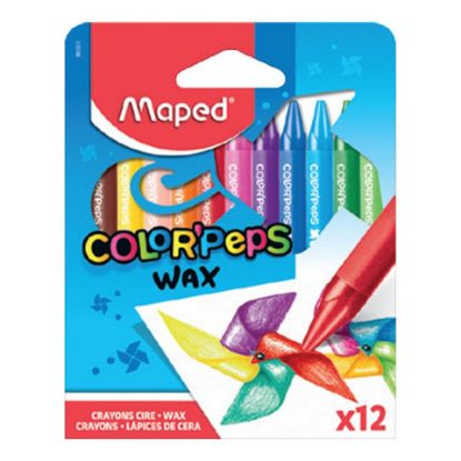 Picture of Maped Color'Peps Star Wax Crayons 12pcs