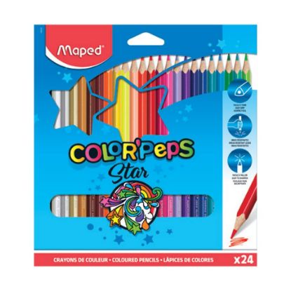 Picture of Maped Color'Peps Star Colour Pencils 24pcs