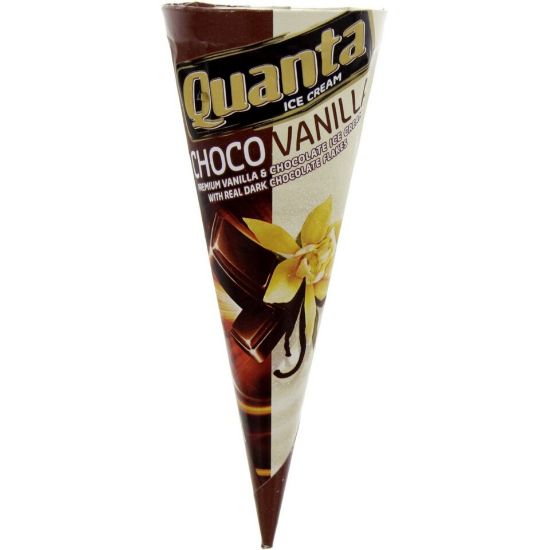 Picture of Quanta Choco Vanilla Ice Cream Cone 120ml