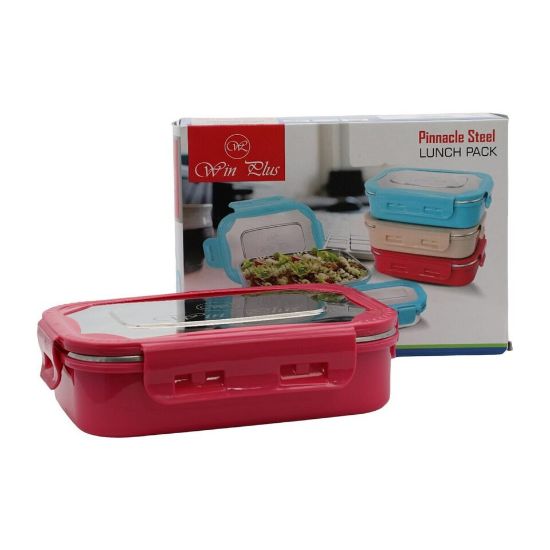 Picture of Win Plus SS Lunch Box ILB391-D8 800ml Assorted Color