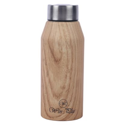 Picture of Win Plus Stainless Steel Water Bottle Fair Wood SPW254 600ml