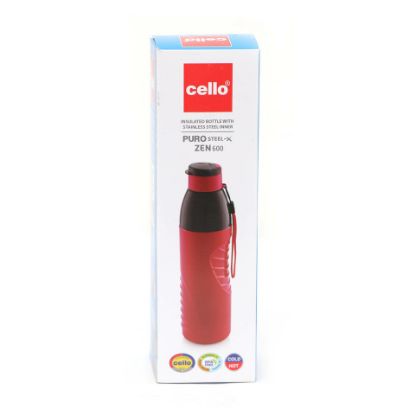 Picture of Cello Water Bottle Stainless Steel Zen 600ml