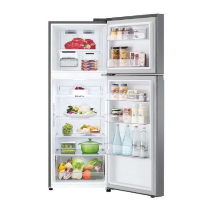 Picture of LG Double Door Refrigerator 315LTR, Door Cooling+, Multi Air Flow, Smart Diagnosis, Dark Graphite, GN-B432PQGB