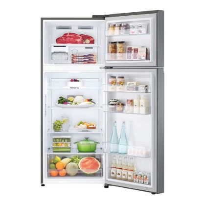 Picture of LG Double Door Refrigerator 423LTR, Door Cooling+, Multi Air Flow, Dark Graphite, GN-B512PQGB