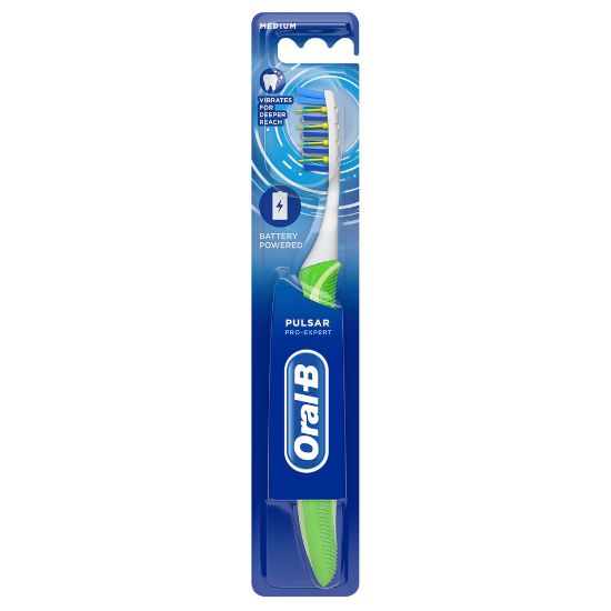 Picture of Oral B Pro-Expert Pulsar Toothbrush Medium Multi Colour Assorted 1pc