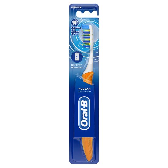 Picture of Oral B Pro-Expert Pulsar Toothbrush Medium Multi Colour Assorted 1pc