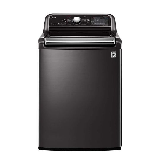 Picture of LG Top Load Washing Machine T1872EFHSTL 18KG, TurboWash3D™, Steam™, Auto Tub Clean