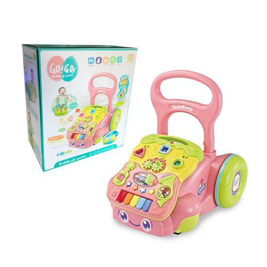 Picture of First Step Baby Activity Walker 6218C Pink