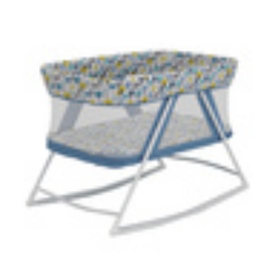 Picture of First Step Travel Cot 2-in-1 P-030 Blue