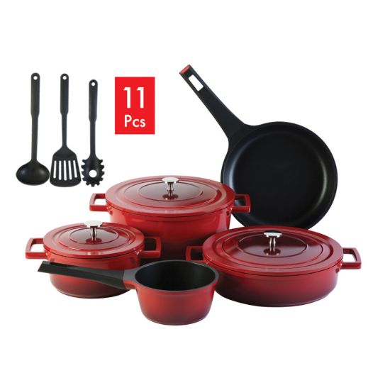 Picture of Chefline Die Cast Cookware 11pc TS11