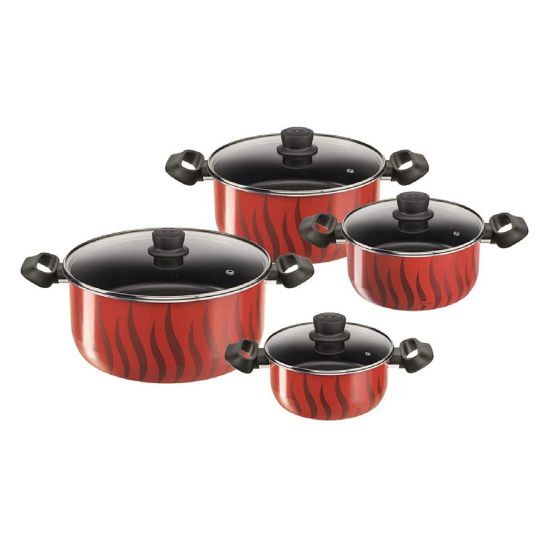 Picture of Tefal Cookware Set 8pcs G6 Tempo Flame C3079082