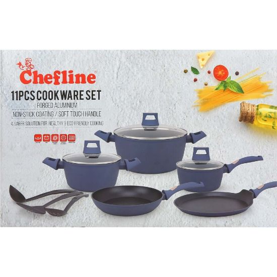 Picture of Chefline Forged Aluminium Cookware Set 11pcs Induction