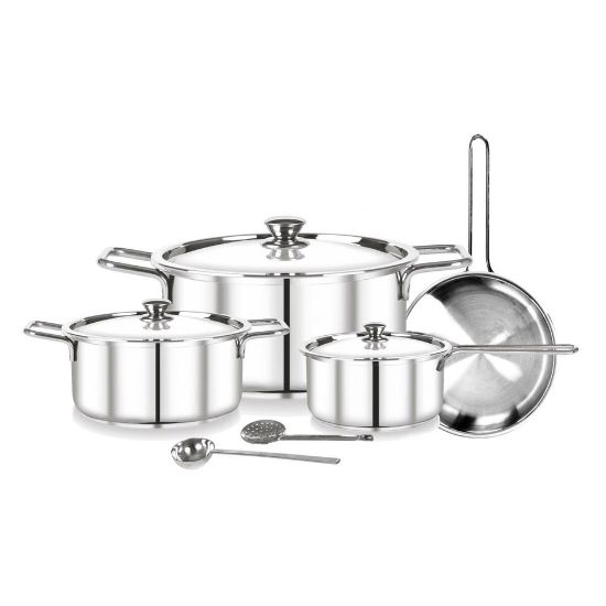 Picture of Chefline Stainless Steel Cookware Set 9pcs Induction