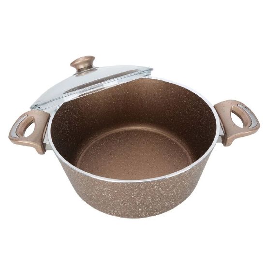 Picture of Chefline Granite Coating Aluminum Dutch Oven, 20 cm, C24G