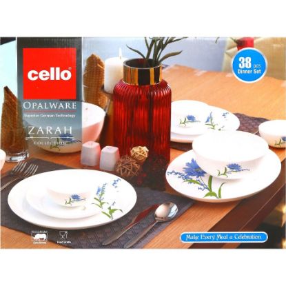 Picture of Cello Opalware Dinner Set 38pcs