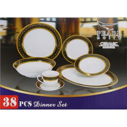 Picture of Pearl Noire Dinner Set 38pcs BAOYE210 GL