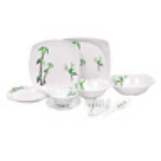 Picture of Hoover Melamine Dinner Set, 34 Pcs, HVR.34DSGB