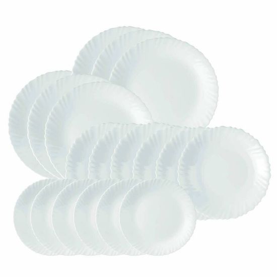 Picture of Luminarc Dinner Set 18pcs Feston White V2156