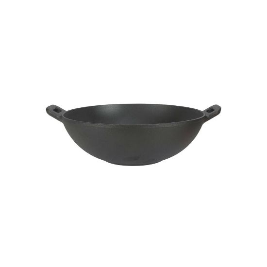 Picture of Chefline Cast Iron Wok 24cm SSR059