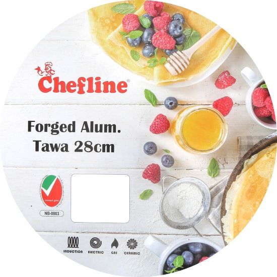 Picture of Chefline Forged Aluminium Tawa 28cm MK728