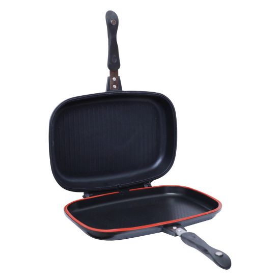 Picture of Chefline Double Side Pan Black DP36D