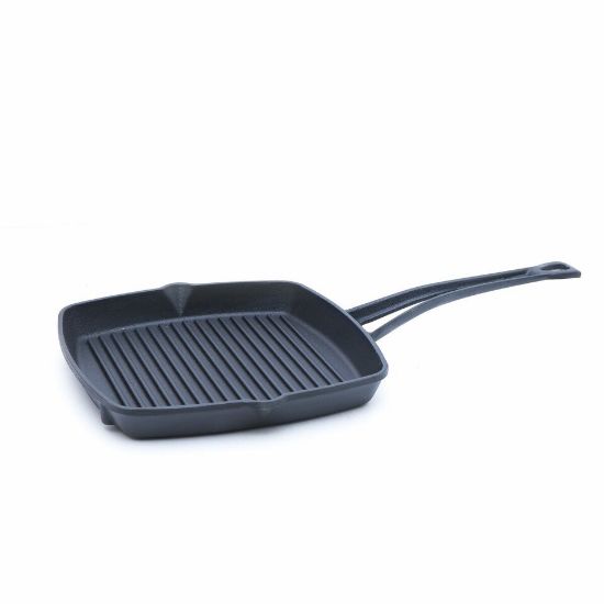 Picture of Lava Cast Iron Grill Pan with Handle Square GT2626 26cm