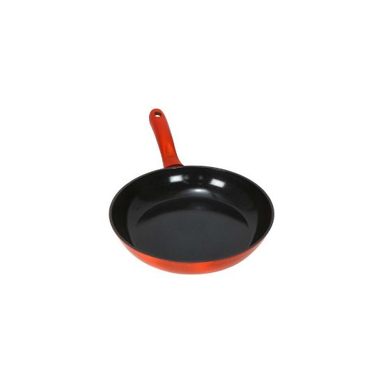 Picture of Chefline DZJ24 Induction Base Ceramic Natural Coating Frypan, 24 cm, Red