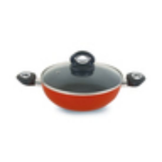 Picture of Cheflin Induction Wok Pan With Lid 24cm