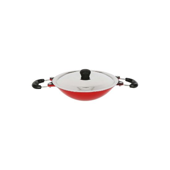 Picture of Chefline Aluminum Non Stick Appam Pan With Lid DP01IND