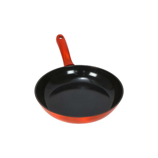 Picture of Chefline DZJ30 Induction Base Ceramic Natural Coating Frypan, 30 cm, Red