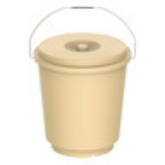 Picture of Cosmoplast Bucket With Lid EX-70 18Litre Assorted Color 1pc