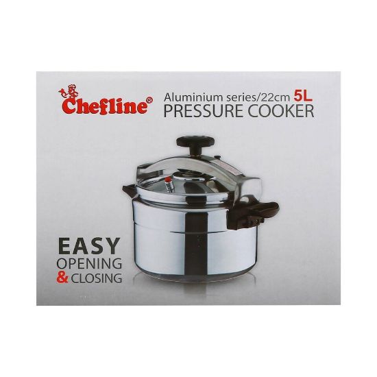 Picture of Chefline Aluminium Pressure Cooker TIANXI C22 5Ltr