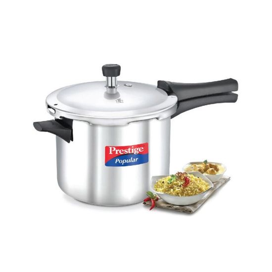 Picture of Prestige Stainless Steel Pressure Cooker 5Ltr