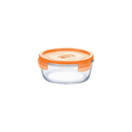 Picture of Luminarc Pure Box Active Round Food Container, 92 cl, Orange, P4587