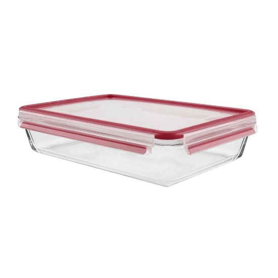 Picture of Tefal Masterseal Food Keeper Glass Rectangle 1.3Ltr