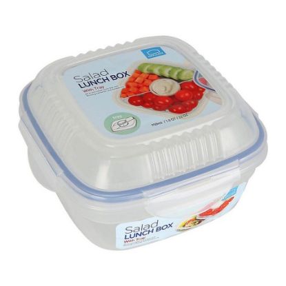 Picture of Lock & Lock Salad Container with Divider 8440 950ml