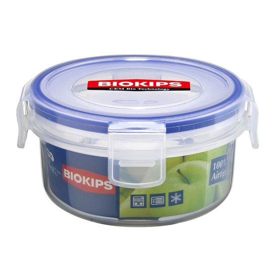 Picture of Komax Biokips Airtight Food Container, Transparent, 240 ml, KOM.K0171531