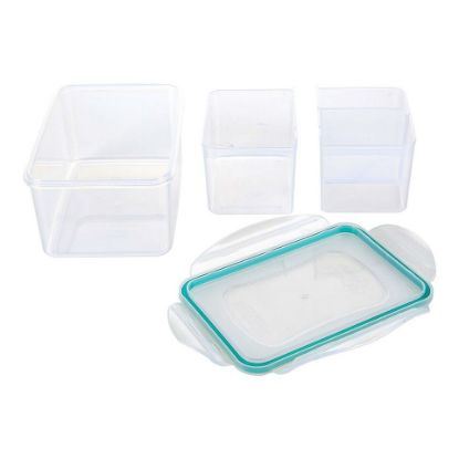 Picture of 4 Side Locked Container, Transparent, CP042P