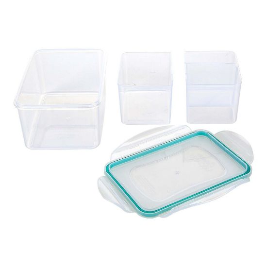 Picture of 4 Side Locked Container, Transparent, CP042P