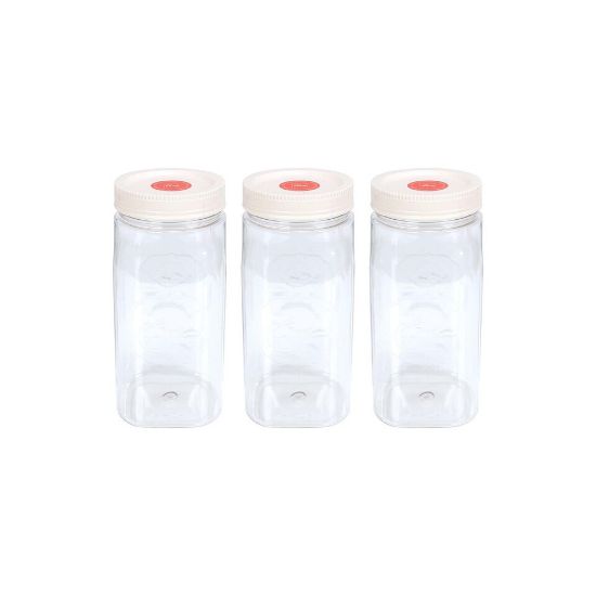 Picture of Cello Fridge Door Canister 1Ltr 3pcs(N)