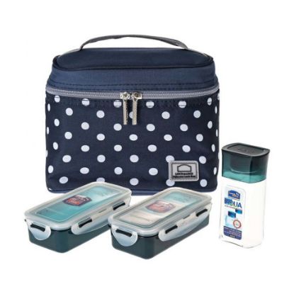 Picture of Lock & Lock Lunch Bag with 3pcs Set HPL758S3DB