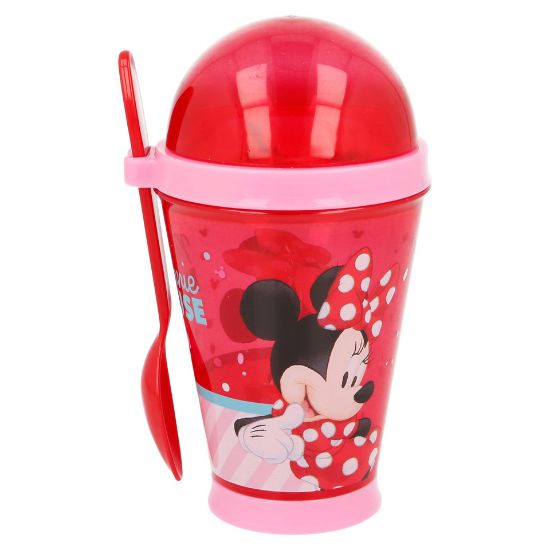 Picture of Minnie Mouse Yoghurt Tumbler 355ML 18840