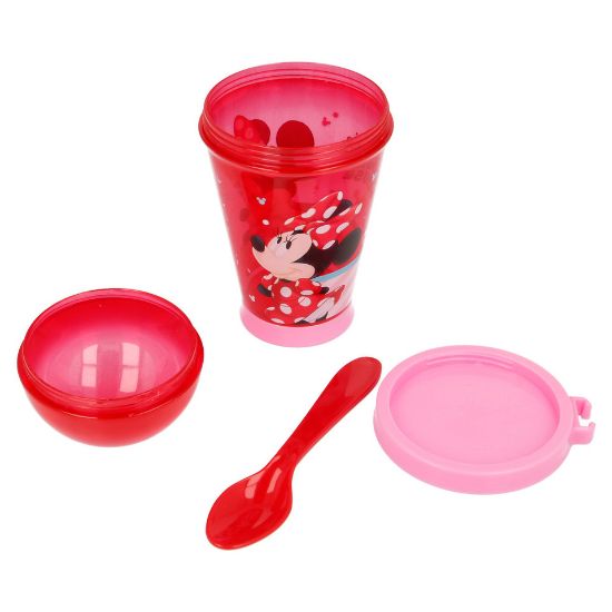 Picture of Minnie Mouse Yoghurt Tumbler 355ML 18840